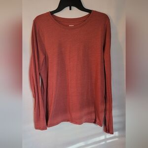 Sonoma Womens The Everyday Tee Long Sleeve Size L